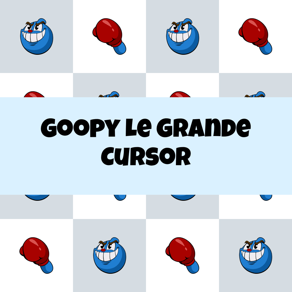 Preview Goopy Le Grande cursor custom cursor pack